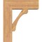 Ekena Millwork Legacy Block Smooth Bracket w/ Offset Brace, Western Red Cedar, 7 1/2"W x 22"D x 26"H BKT0806X22X26LEC05SWR - alternate 2